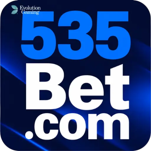 Imagem promocional da 535bet mostrando Jogos Arcade Online e mercados Mobile no Brasil